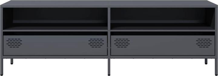 Produktbild vidaXL TV Schrank Lowboard Fernsehschrank Fernsehtisch Kaltgewalzter Stahl (135 x 39 x 43.5 cm)