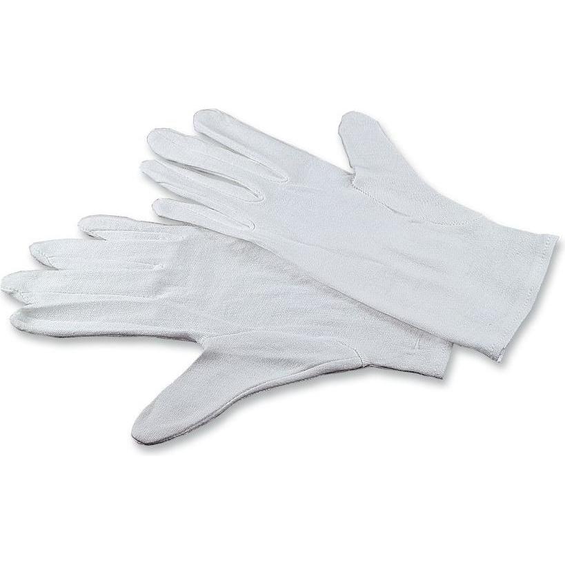 Kaiser Fototechnik Baumwollhandschuhe XL (Diverse), Analogfilmentwicklung, Weiss