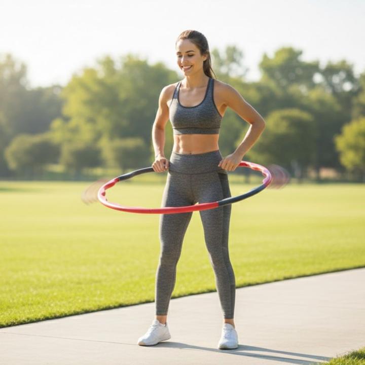 Image du produit Body Sculpture Hula-Hoop-Reifen mit Noppen (90 cm)