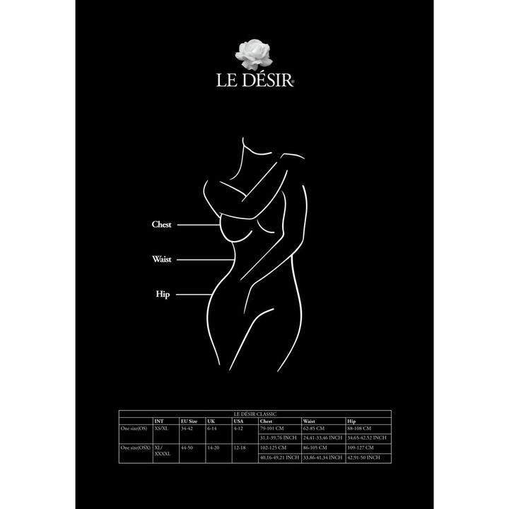 Produktbild Le Désir Suspender pantyhose with strappy waist - OSX (One Size)