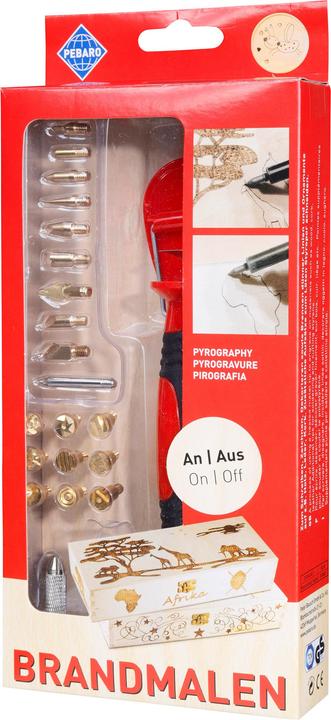 Actual product image Pebaro Branding flask set with 20 attachments on/o