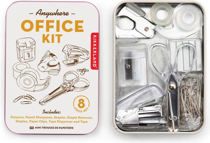 Actual product image Kikkerland Stationery Tin