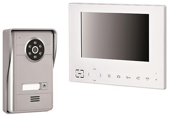 Indexa Wireless Video Door Intercom DVT67 SET 27093 (Funk)