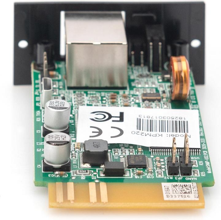 Image du produit Digitus Carte SNMP V2.0, pour onduleurs OnLine DN-170xxx