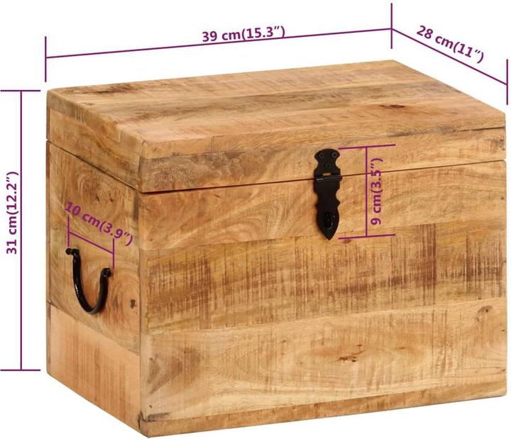 Actual product image vidaXL Aufbewahrungsbox (28 cm, 1x)