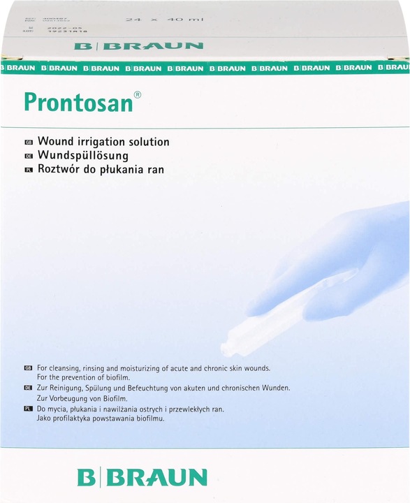 Actual product image B.Braun PRONTOSAN wound irrigation solution, 24X40 ml AMP (40 ml)