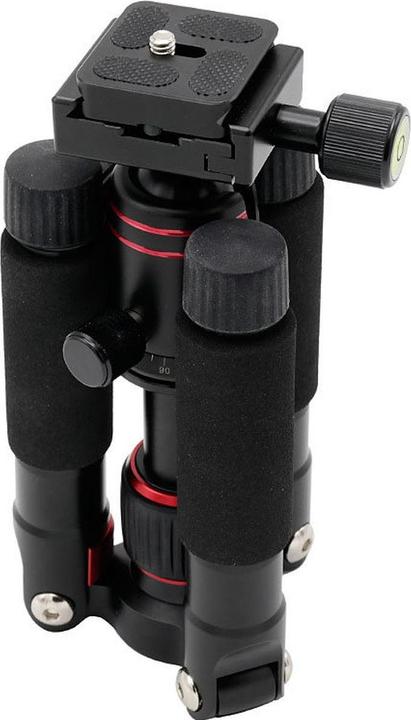 Produktbild Caruba Compactstar 51 Tafelstatief (Zwart / Rood) (Metall)