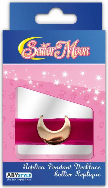Actual product image ABYstyle Sailor Moon Collana Replica: Sailor Moon 31cm (Nylon, Velvet, Zinc alloy)