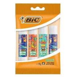 Bic, Colla stick, Colla stick ECO GLUE STICK DECO 8 g, Set 4 pezzi.