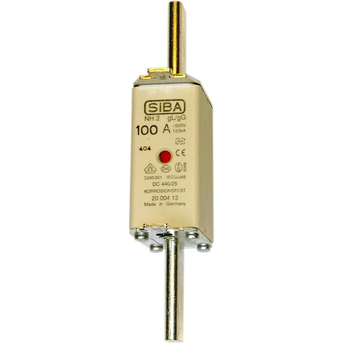 Siba, Fusibile, Fusibile NH 250A NH2/0 gG 500V 2000413.250 (250 A)