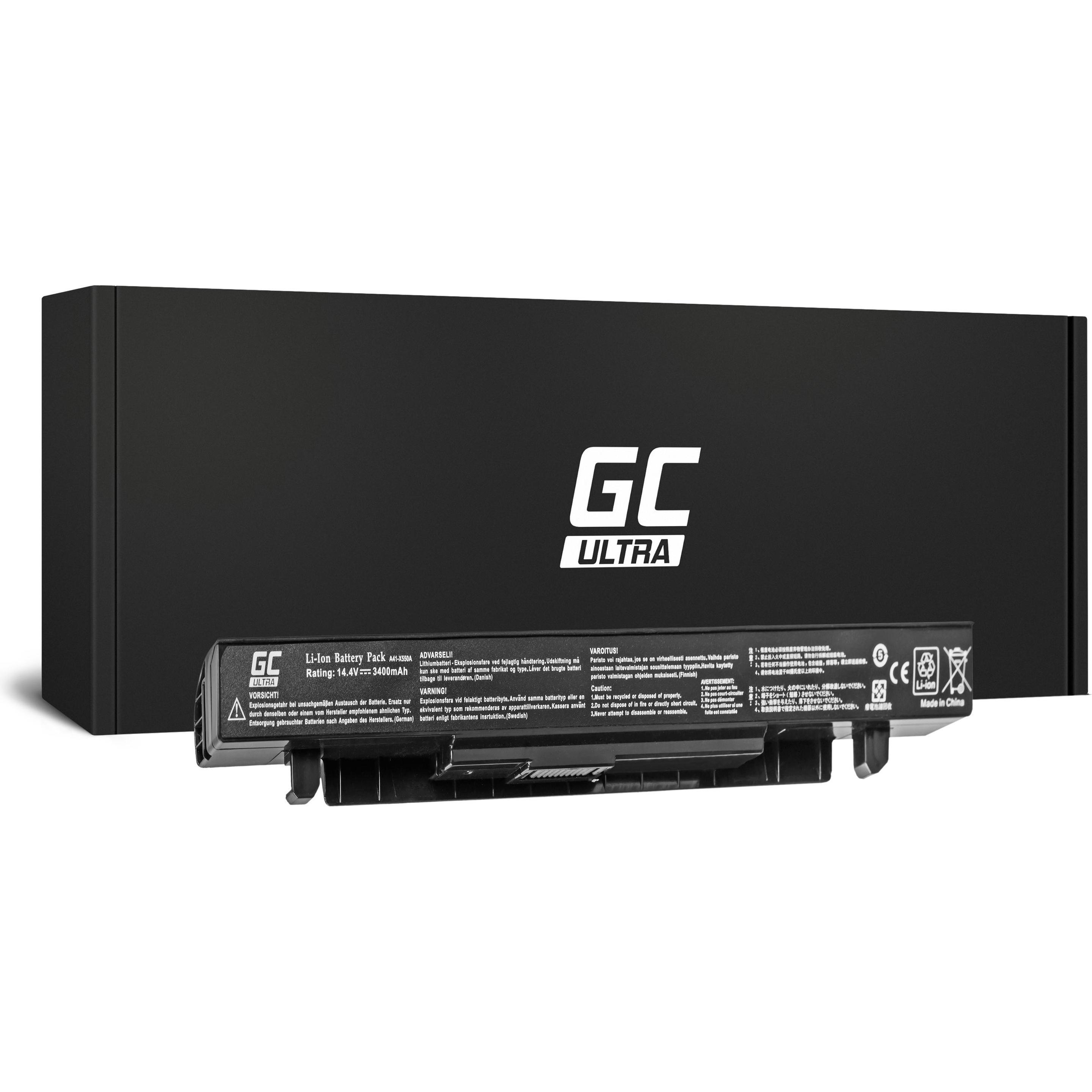 GreenCell Cell AS58ULTRA Notebook-Ersatzteil Akku (4 Zellen, 3400 mAh), Notebook Akku, Schwarz