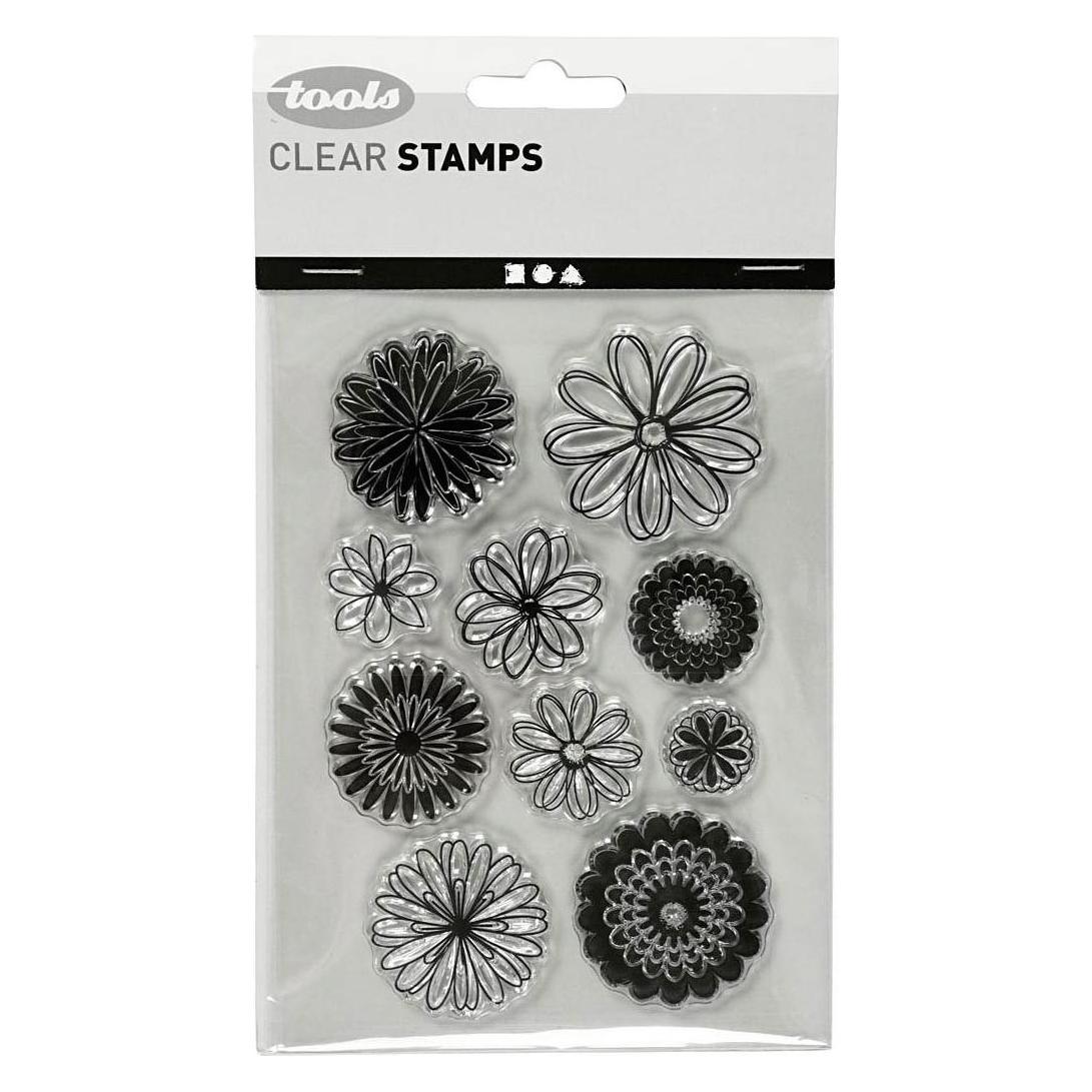 Creativ Company, Stempel, Stempel Bloemen, 1 Vel