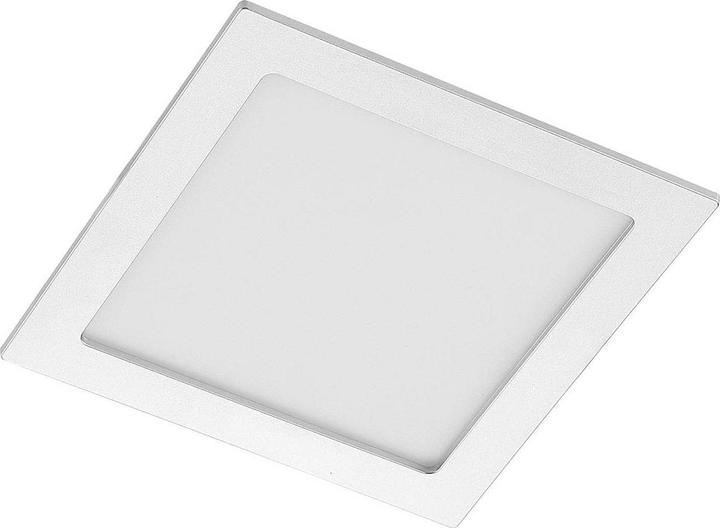 Actual product image Prios Helina LED recessed lamp, silver, 22 cm, 18 W (1380 lm)