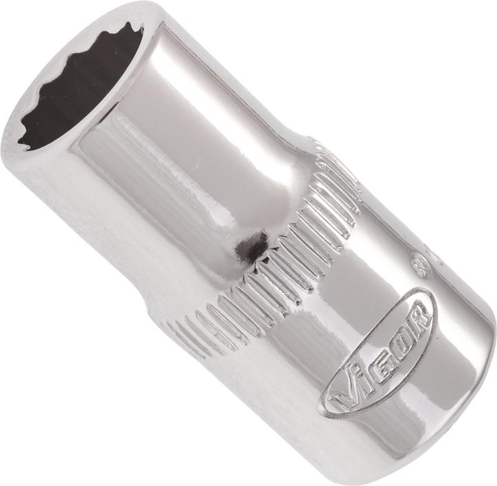 Produktbild Vigor Doppelsechskant Steckschlüsseleinsatz ∙ V7514-7 ∙ Vierkant6,3 mm (1/4 Zoll) ∙ Aussen Doppel-Se… (7 mm)