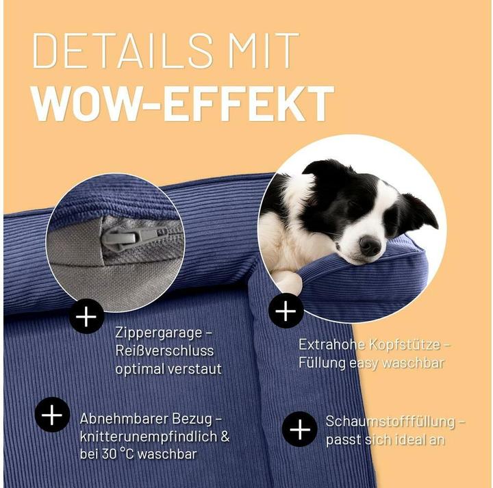 Produktbild Lumaland Hundebett Indoor Cord M (Hund)