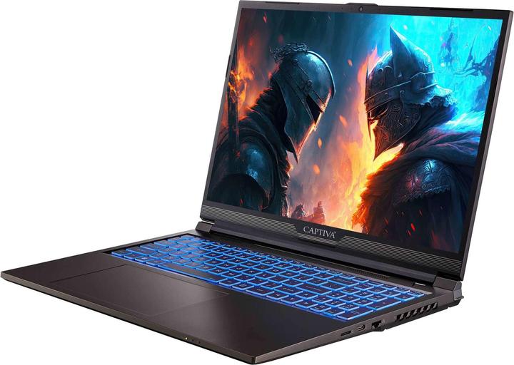 Actual product image Captiva Notebook Advanced Gaming I76-018 i9-13900HX (16.0, 16GB, 2TB SSD, GeForce RTX 4060 8GB, Win (Intel Core i9-13900HX, 16 GB, 16")