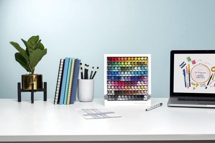 Produktbild Tombow ABT Dual Brush Pen Organizer (Mehrfarbig, 108 x)