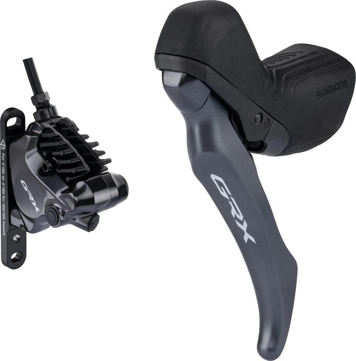 Shimano disc brake set GRX BR-RX820 with BL-RX820 front (Front wheel brake, Brake kit, 2)