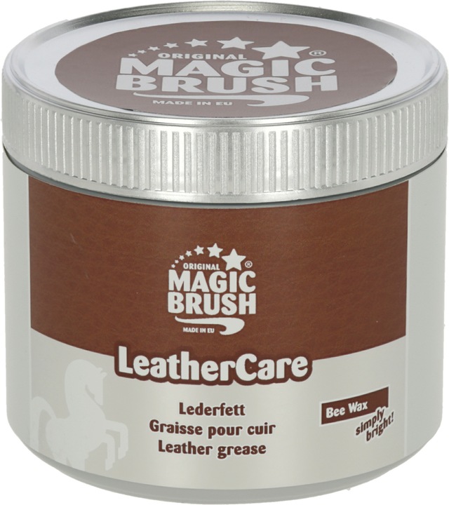 Actual product image Magic Brush LeatherCare leather grease with beeswax