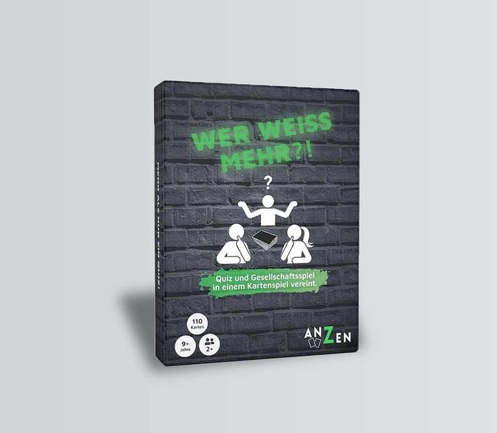 Produktbild Anzen Spiele WER WEISS MEHR?! (d) (Deutsch, 2 - 12 Spieler)