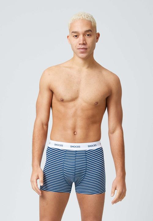 Immagine prodotto Snocks Boxershorts mit Streifen (L, confezione da 6)