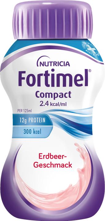 Produktbild Fortimel Compact 2.4 Erdbeere (Erdbeer, 4 x)