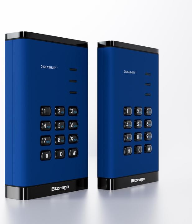 Produktbild iStorage diskAshur3 SSD 2TB - Blue (2 TB)