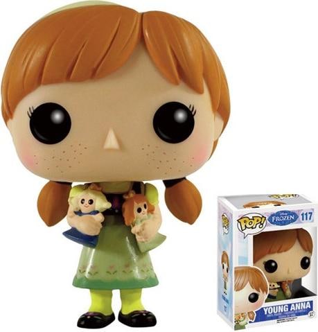 Actual product image Funko The Ice Queen Frozen: Young Anna Pop!