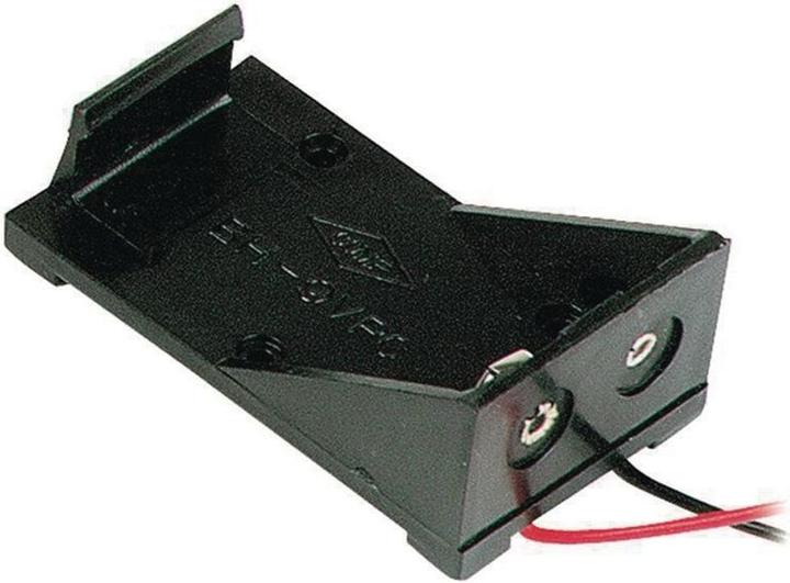 Velleman Batterijhouder BH9V, 1x 9V 1 stuk