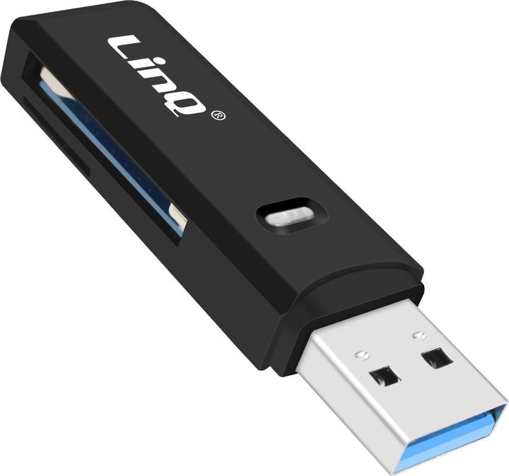 LinQ USB 3.0 Kartenleser SD+microSD bis 5 Gbit/s (USB 3.0)