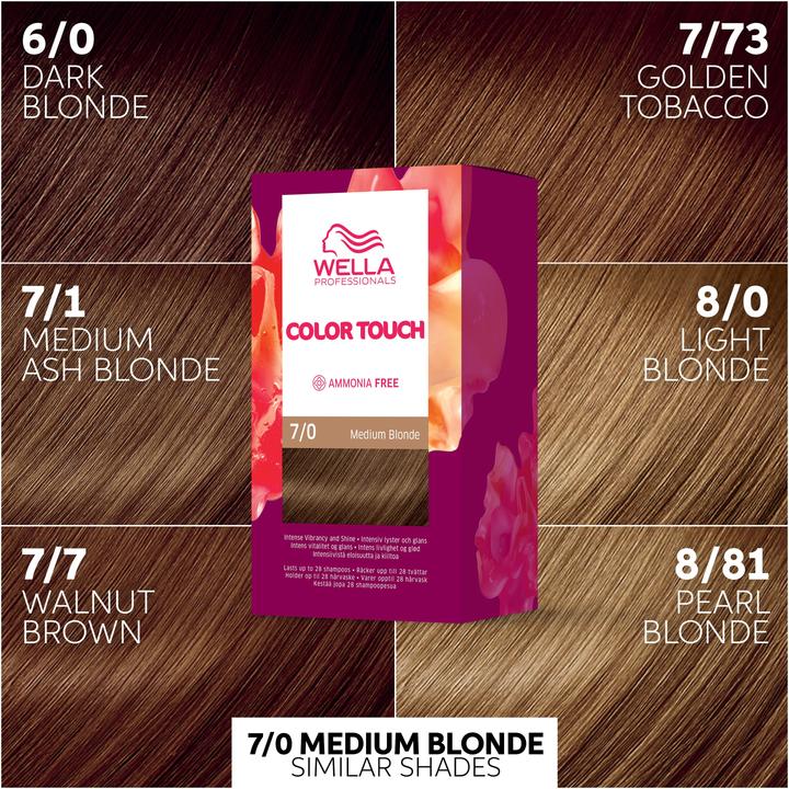 Produktbild Wella Color Touch Fresh-Up-Kit (7/0 mittelblond)