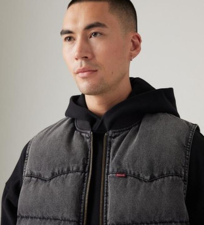 Actual product image Levis Western Super Puffer Vest (S)