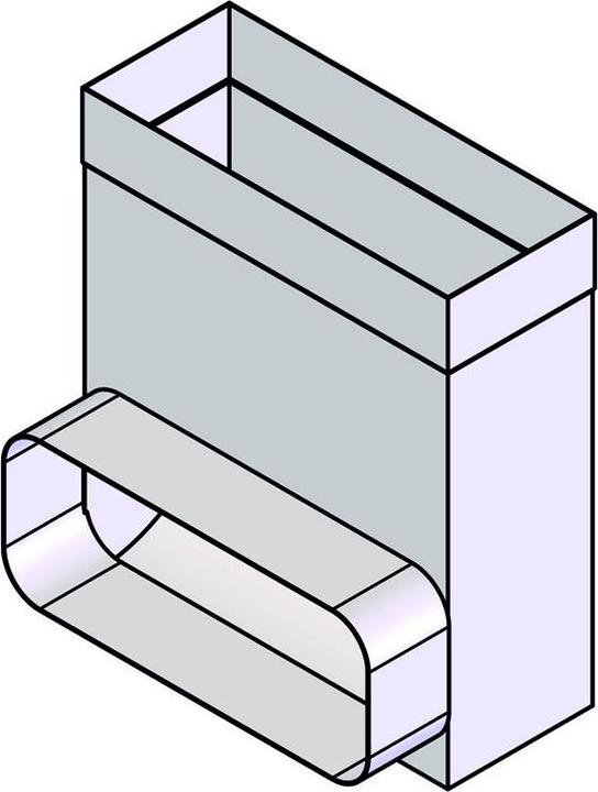 Produktbild Hastrag Anschlussstutzen, senkrecht