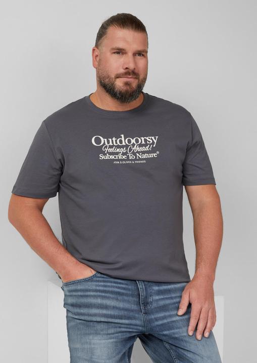 Produktbild S.Oliver T-Shirt Baumwoll-T-Shirt mit Frontprint (4XL)
