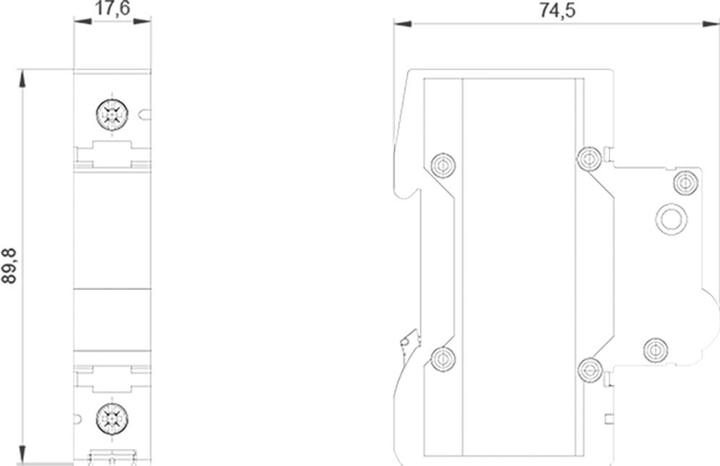 Produktbild Siemens Direct type neutral-blue single pole