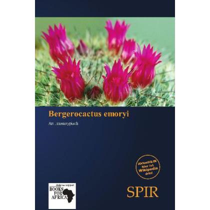 Bergerocactus emoryi, Fachbücher