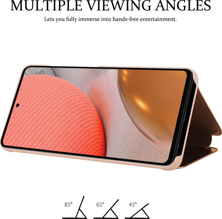 Immagine prodotto Cadorabo Copertina per specchietto retrovisore Smart View a libro (Samsung Galaxy A72 5G)