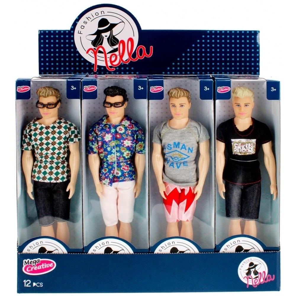 Creative bambola 29cm mc nella box finestra boy mix4