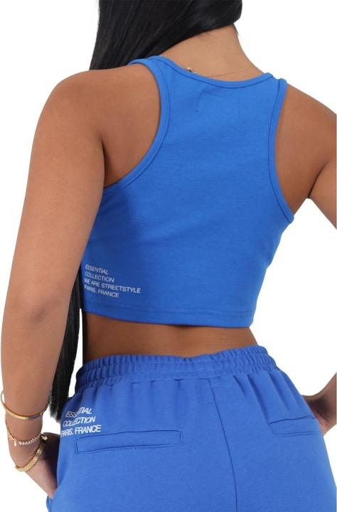 Actual product image Sixth June 's crop top t-shirt basic printed ogo (L)