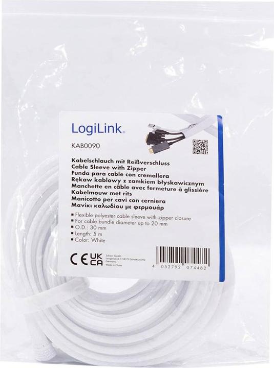 Productafbeelding LogiLink Kabelschlauch (Kabeldoorvoer, 2.90 cm)