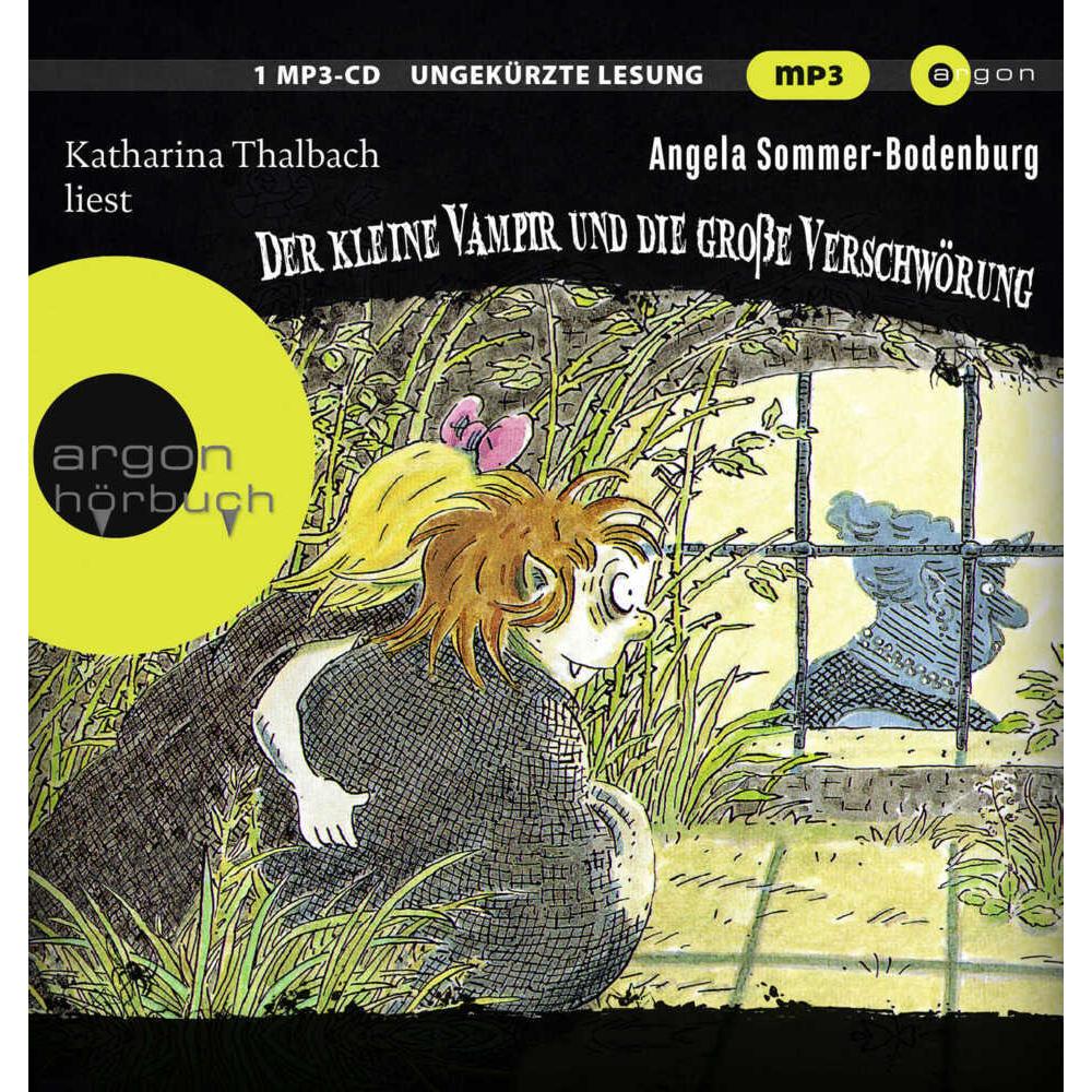 Thumbnail - Der kleine Vampir und die grosse Verschwörung, Hörbücher von Henrik Albrecht, Katharina Thalbach, Amelie Glienke, Dirk K...