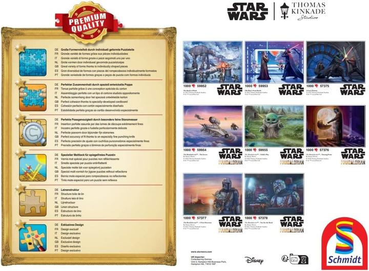 Produktbild Schmidt Spiele The Mandalorian A New Direction (1000 Teile)