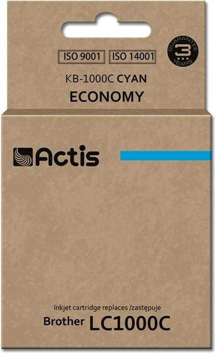 Produktbild Factis KB-1000C ink cartridge for Brother LC1000/LC970 cyan - Kompatibel - Tintenpatron (C)
