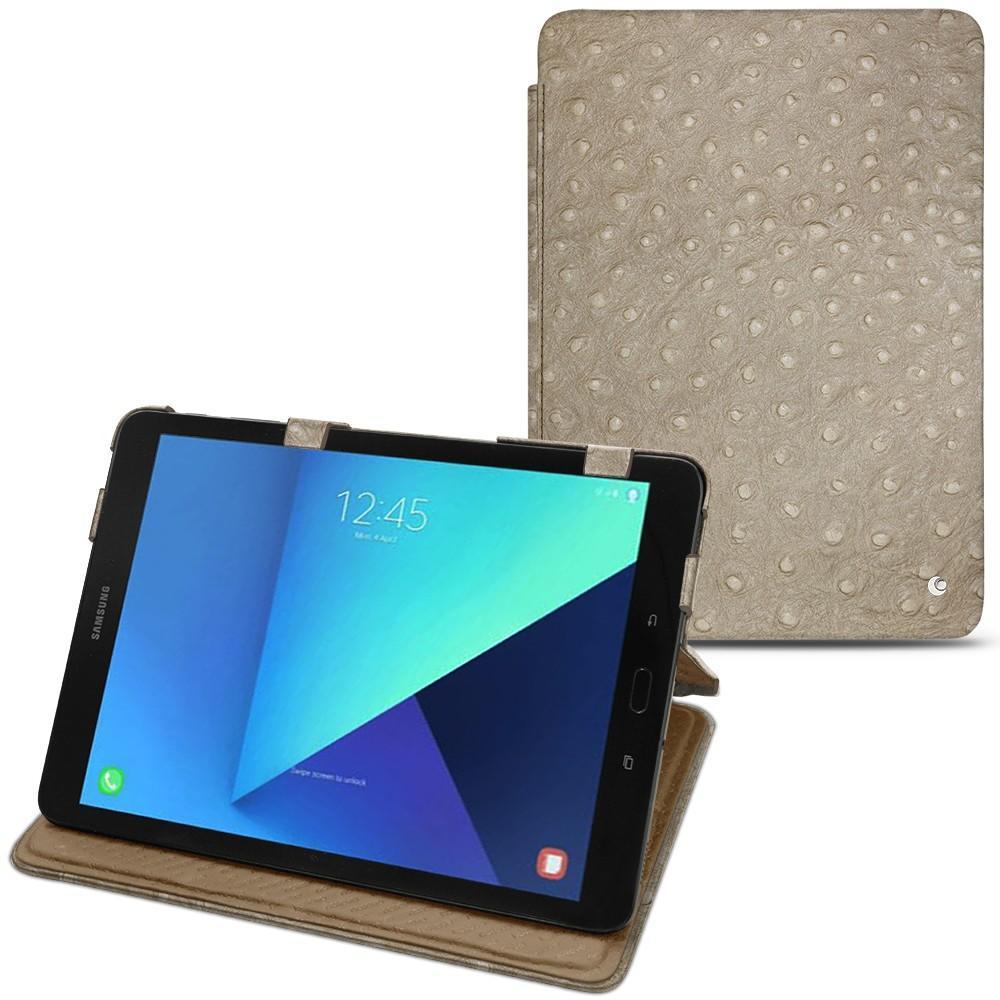 Noreve Lederschutzhülle horizontal (Galaxy Tab S3 9.7 (2017)), Tablet Hülle, Beige