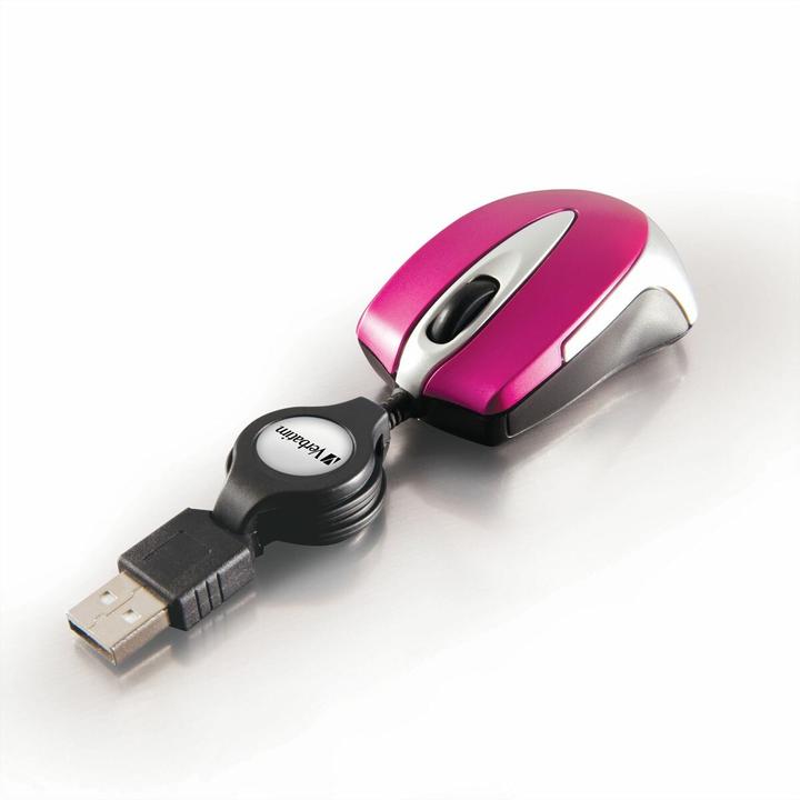 Actual product image Verbatim Go Mini Optical Travel Mouse (Cable)