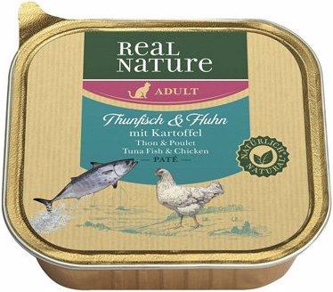 Image du produit Real Nature Adult Paté au thon et poulet avec des pommes de terre (Adulte, 100 g)