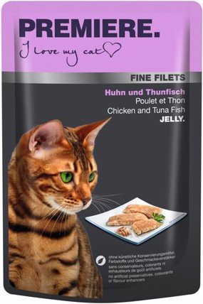 Produktbild Premiere Fine Filets Huhn und Thunfisch (Adult, 100 g)