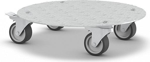 Immagine prodotto Wagner System Carrello per piante, alluminio, carico massimo 150 kg, Ø 300 mm.