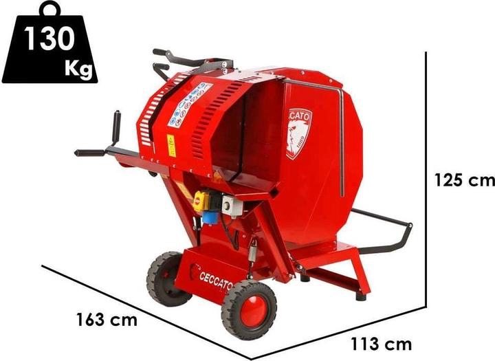 Actual product image Ceccato Olindo SGTMONO Electric wood cutter Single-phase gantry circular saw