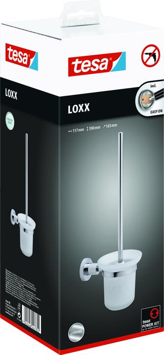 Image du produit tesa LOXX WC-Bürstengarnitur inkl. Klebelösung ohne Bohren